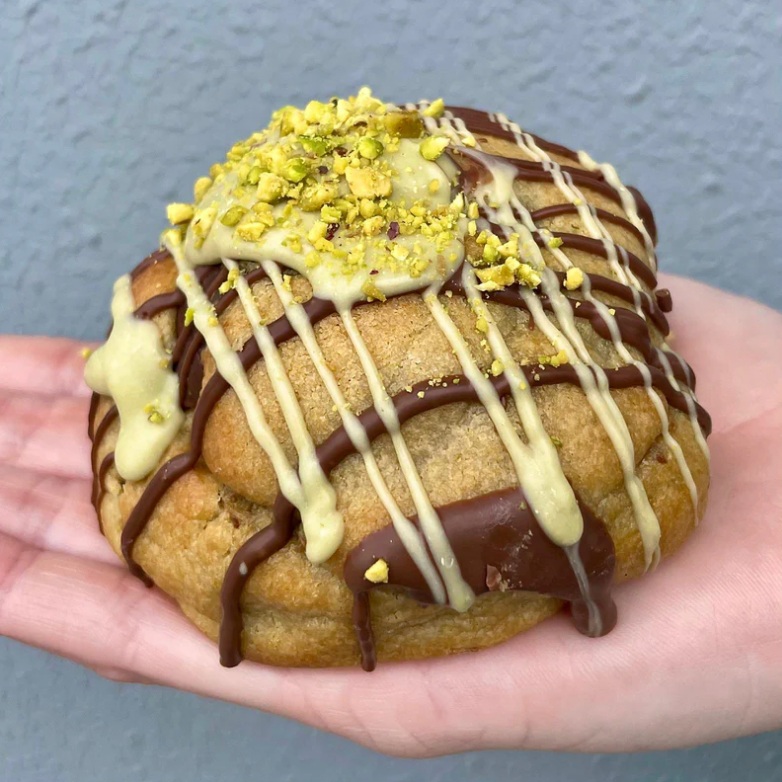 Loaded Dubai Chocolate Cookies
