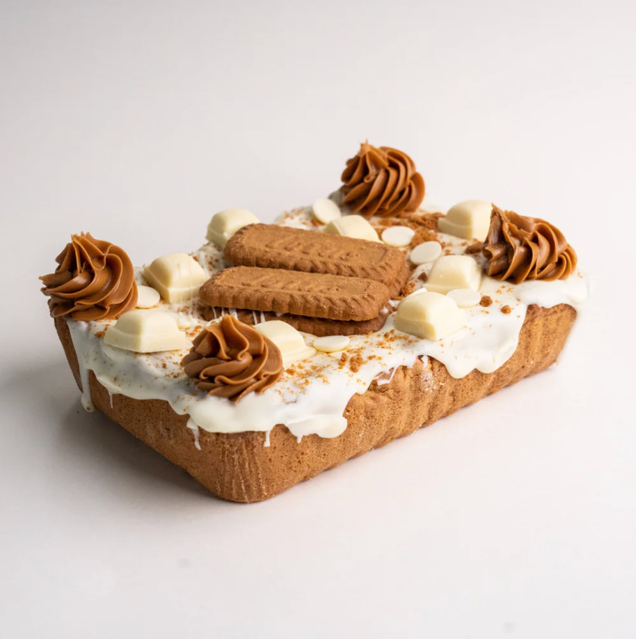Lotus Biscoff  White Chocolate Slab