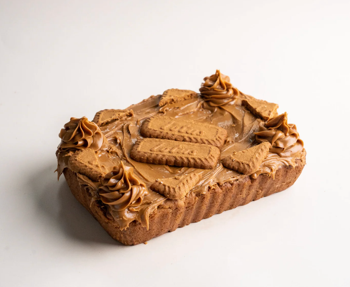 Vegan Biscoff Chocolate Slab