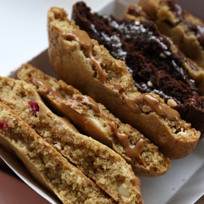 6 Pack Chewys - Choc Chip with Nutella Filled The Cookie Dough CO