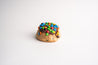 An M&M-loaded bonne bouche for cookie lovers